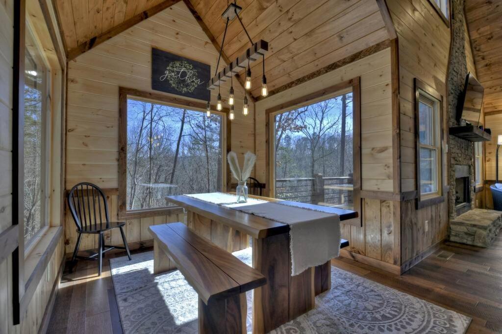 Villa Rosewood Retreat - Hot Tub Fire Pit Pool Table Blue Ridge Exterior foto